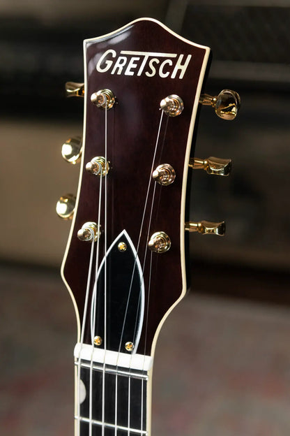 Gretsch G6131T-62 Vintage Select '62 Jet with Bigsby Electric Guitar - Vintage Firebird Red with Hardshell Case