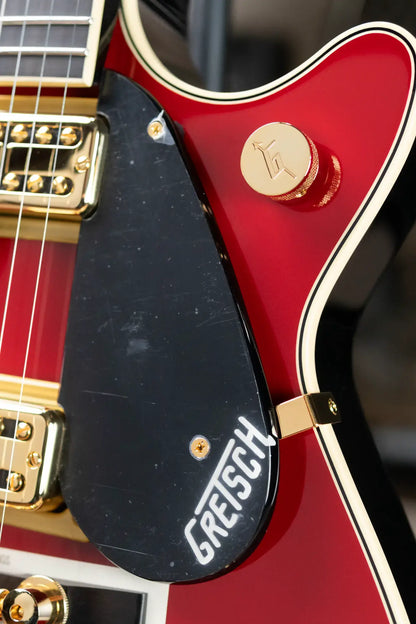 Gretsch G6131T-62 Vintage Select '62 Jet with Bigsby Electric Guitar - Vintage Firebird Red with Hardshell Case