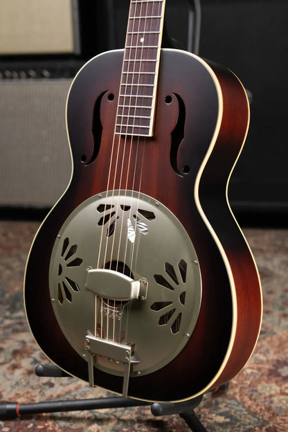 Gretsch G9240 Alligator Round-Neck Resonator Guitar - 2-Color Sunburst