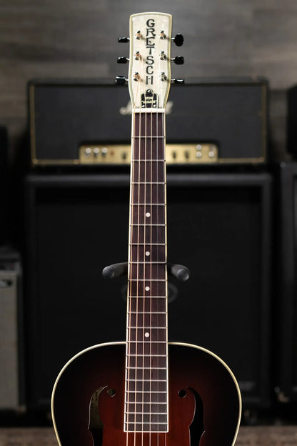Gretsch G9240 Alligator Round-Neck Resonator Guitar - 2-Color Sunburst