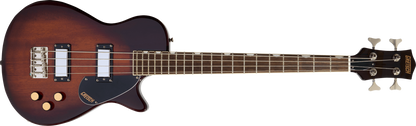 Gretsch Streamliner Jet Club Bass Single-Cut, Laurel Fingerboard - Havana Burst