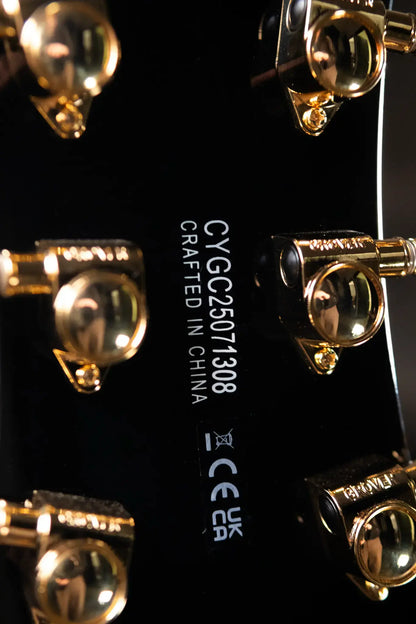Gretsch Synchromatic Falcon Hollow Body Single-Cut with Bigsby - Black with Hardshell Case