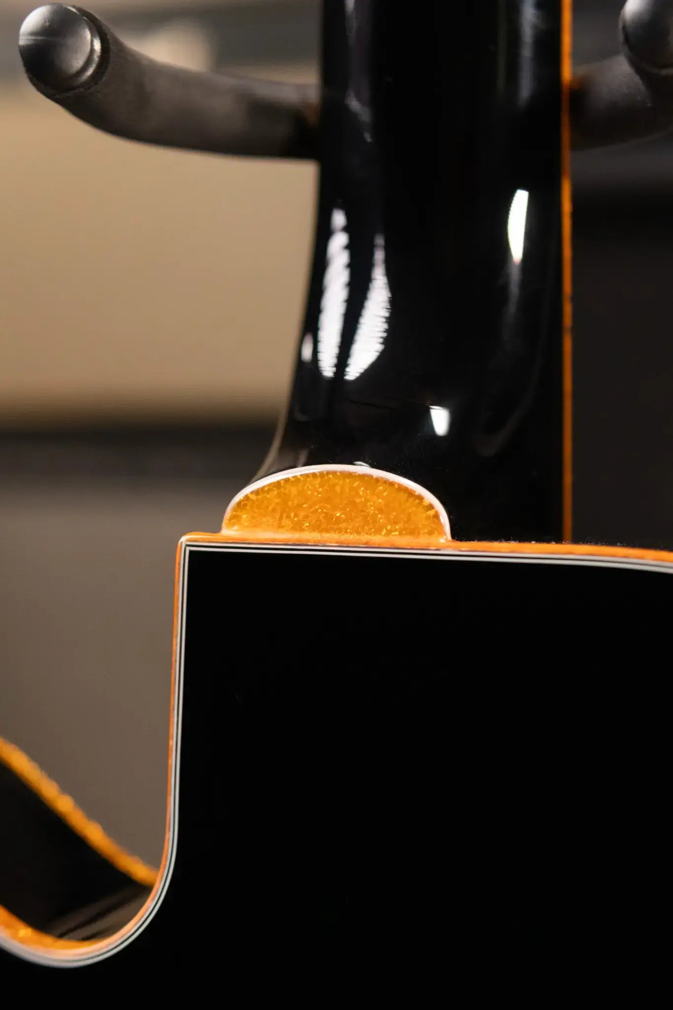 Gretsch Synchromatic Falcon Hollow Body Single-Cut with Bigsby Electric Guitar - Black with Hardshell Case