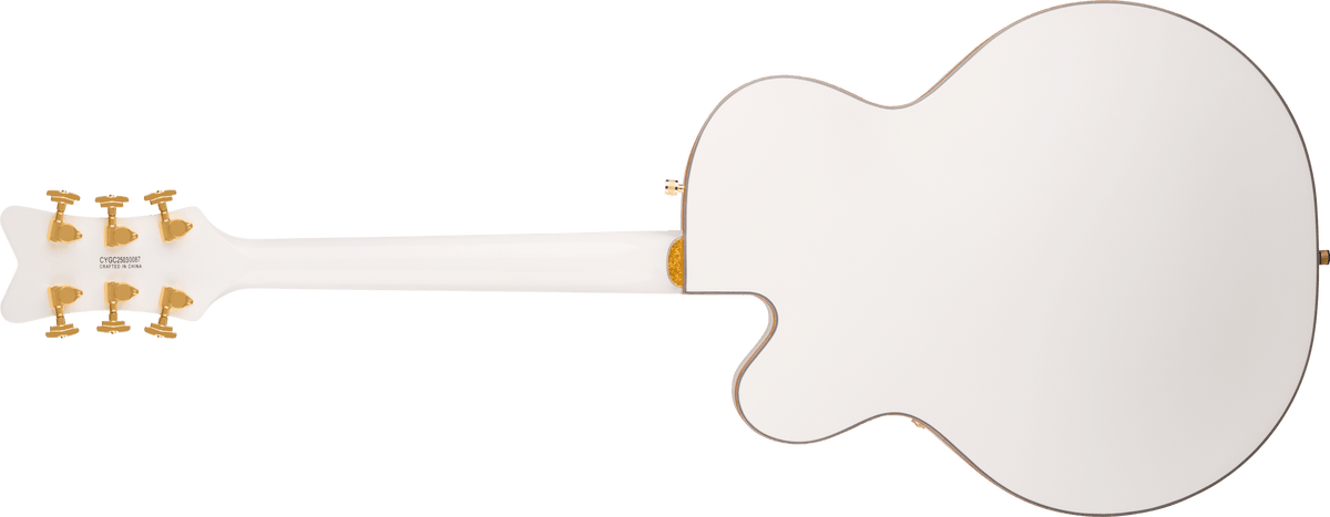Gretsch Synchromatic Falcon Hollow Body Single-Cut with Bigsby Electric Guitar - Snowcrest White with Hardshell Case