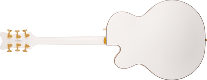 Gretsch Synchromatic Falcon Hollow Body Single-Cut with Bigsby Electric Guitar - Snowcrest White with Hardshell Case