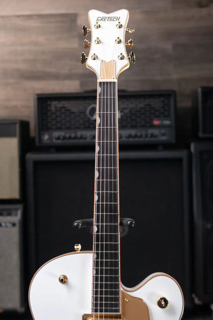 Gretsch Synchromatic Falcon Hollow Body Single-Cut with Bigsby - Snowcrest White with Hardshell Case