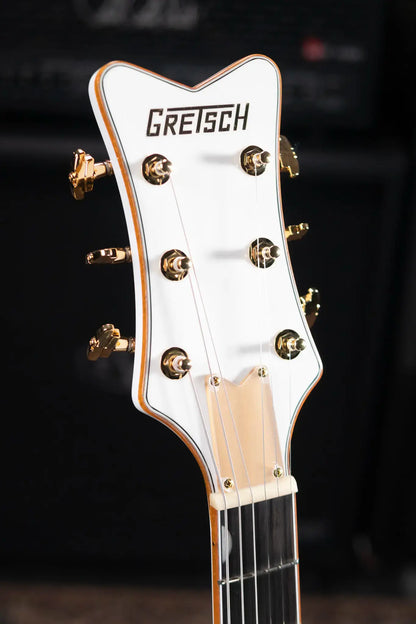 Gretsch Synchromatic Falcon Hollow Body Single-Cut with Bigsby - Snowcrest White with Hardshell Case