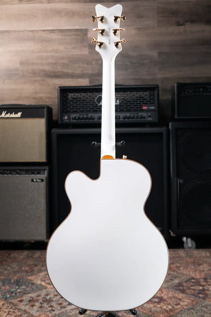 Gretsch Synchromatic Falcon Hollow Body Single-Cut with Bigsby - Snowcrest White with Hardshell Case