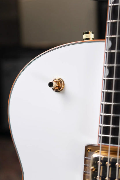 Gretsch Synchromatic Falcon Hollow Body Single-Cut with Bigsby - Snowcrest White with Hardshell Case