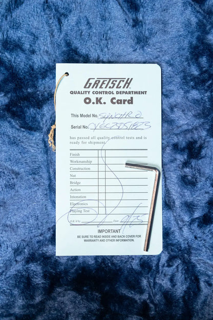 Gretsch Synchromatic Nashville Hollow Body Single-Cut with Bigsby Electric Guitar - Cadillac Green with Hardshell Case