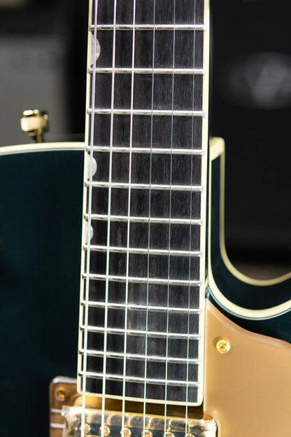 Gretsch Synchromatic Nashville Hollow Body Single-Cut with Bigsby Electric Guitar - Cadillac Green with Hardshell Case