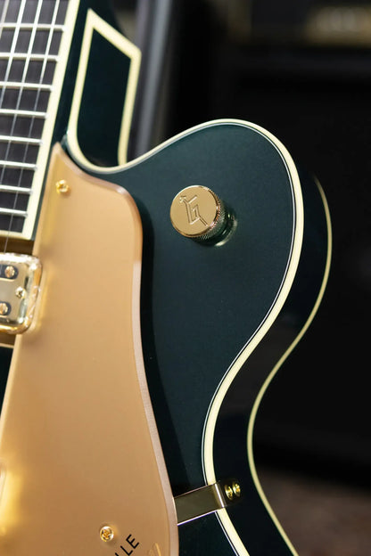 Gretsch Synchromatic Nashville Hollow Body Single-Cut with Bigsby Electric Guitar - Cadillac Green with Hardshell Case