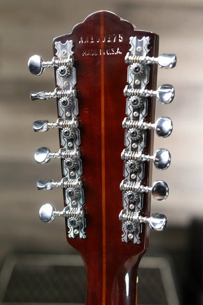 Guild D-212 Dreadnought 12-String Guitar - Chestnut with Hardshell Case - Used