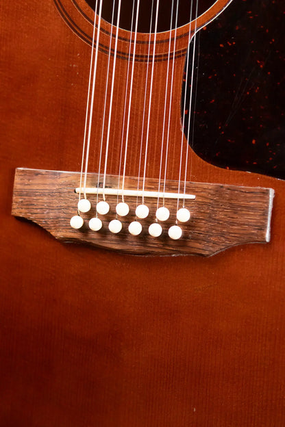 Guild D-212 Dreadnought 12-String Guitar - Chestnut with Hardshell Case - Used
