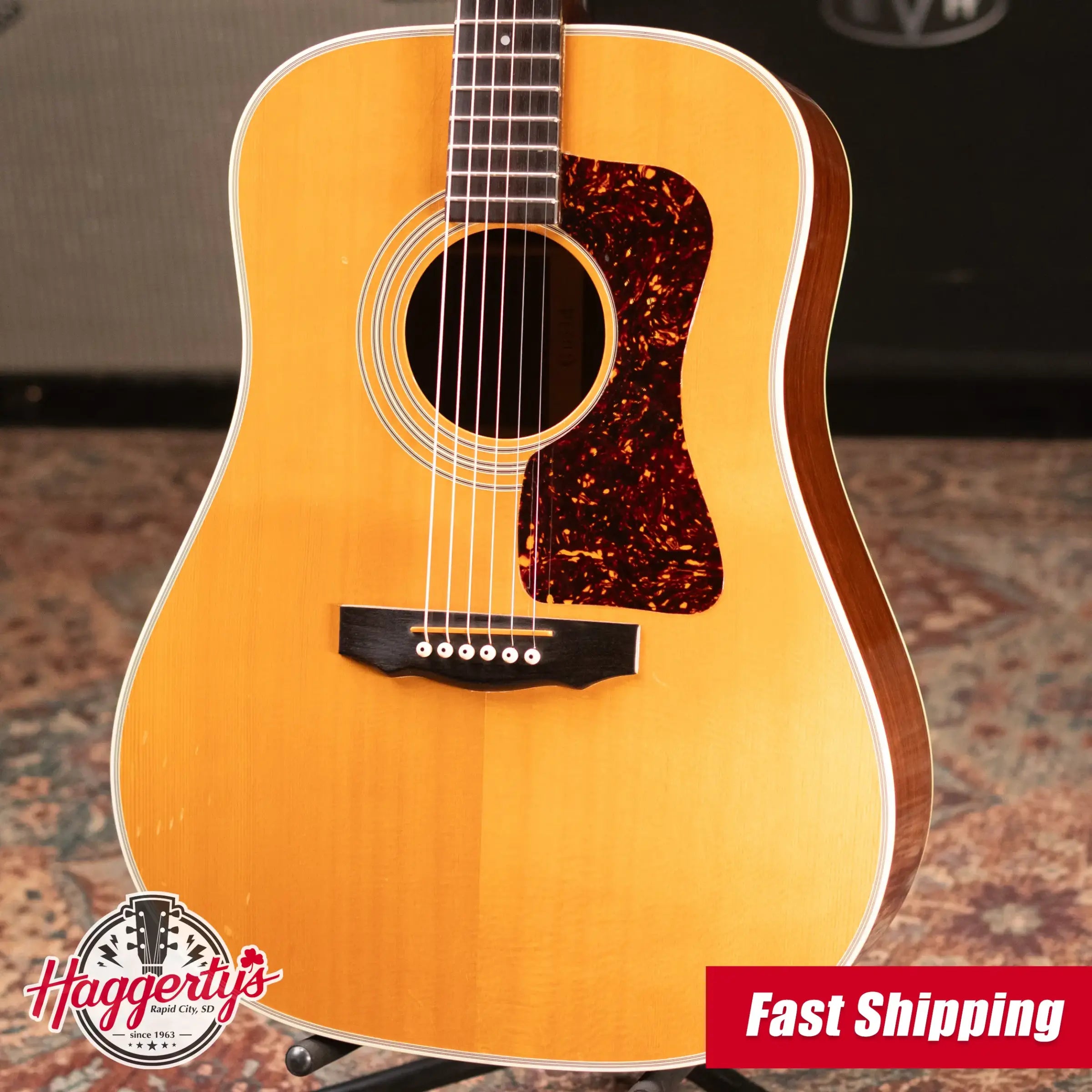 Guild D-50 Acoustic Guitar with Hardshell Case - Used
