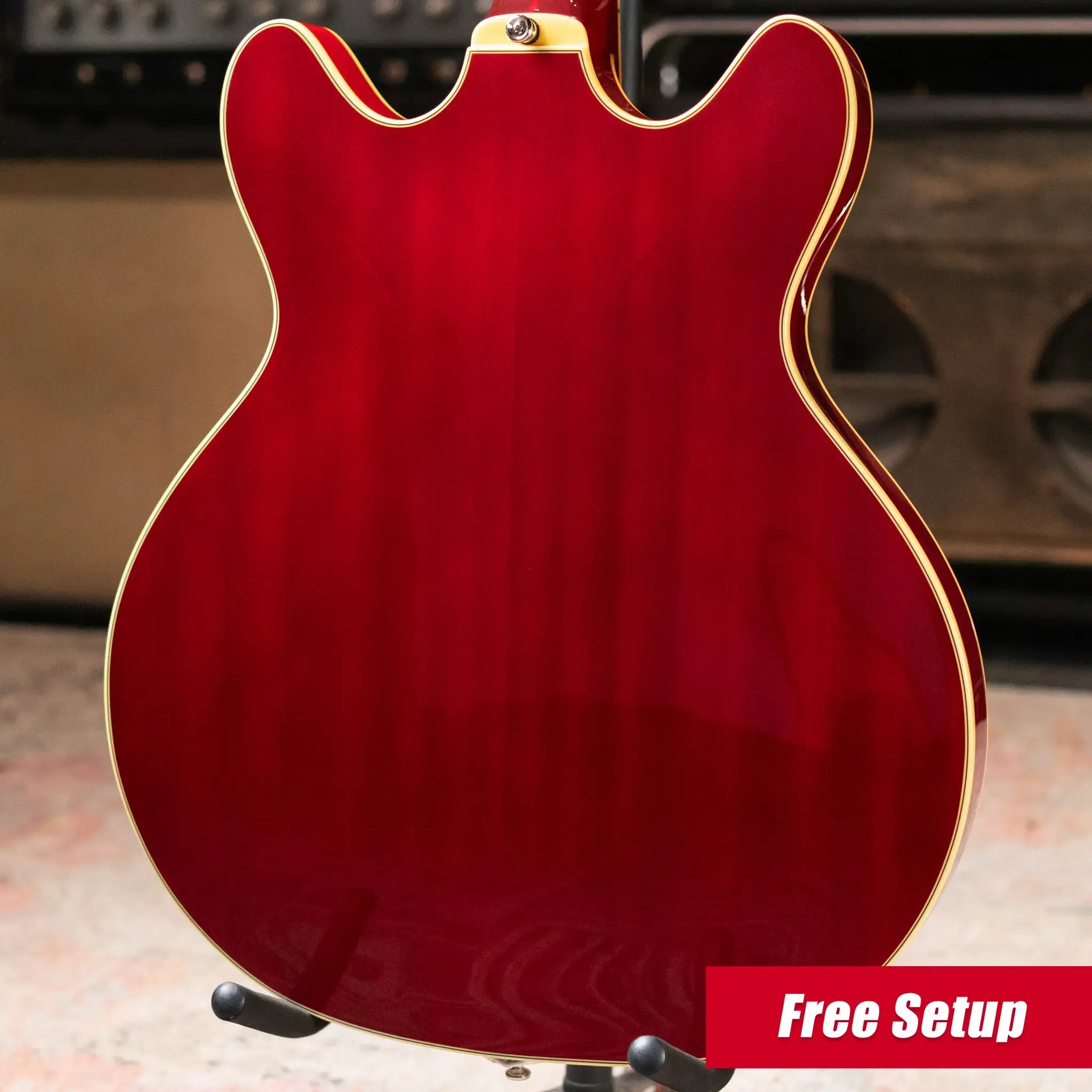 Guild SF-V Electric Guitar - Cherry Red with Hardshell Case - Used