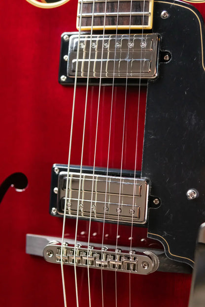 Guild SF-V Electric Guitar - Cherry Red with Hardshell Case - Used