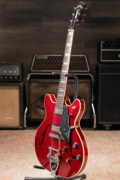 Guild SF-V Electric Guitar - Cherry Red with Hardshell Case - Used