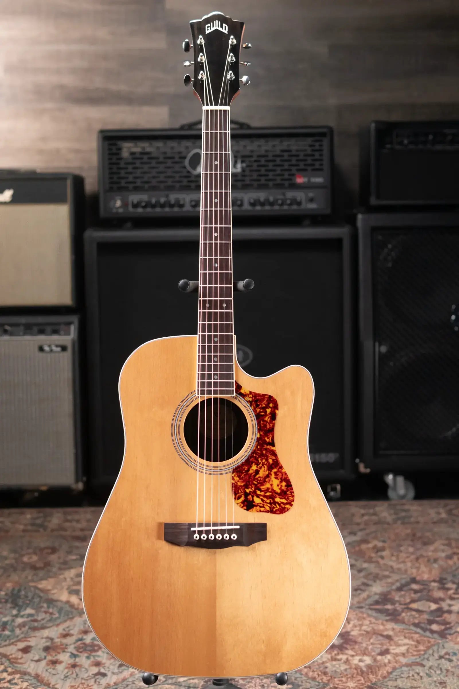 Guild Westerly Collection D-260ce Deluxe Acoustic/Electric Guitar with Hardshell Case - Used