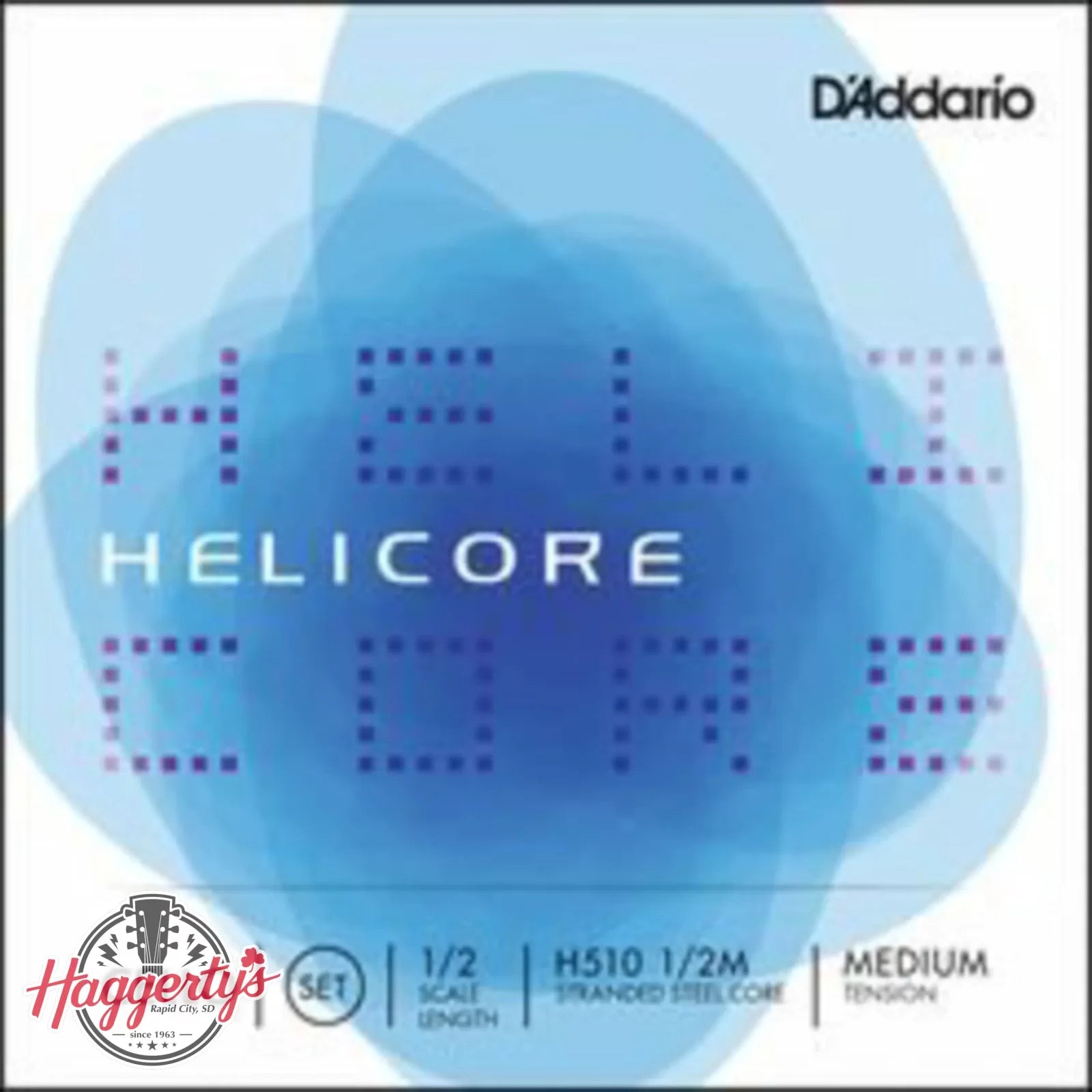 D'Addario Helicore 1/2 Cello String Set - Medium Tension - H510 1/2M