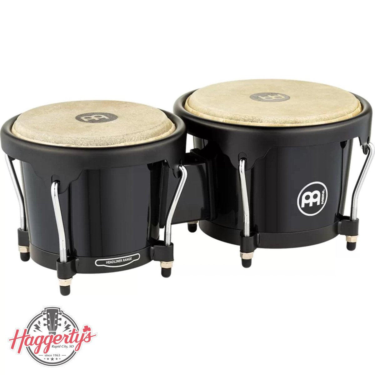 Meinl Percussion Journey Series HB50 Bongo, Black