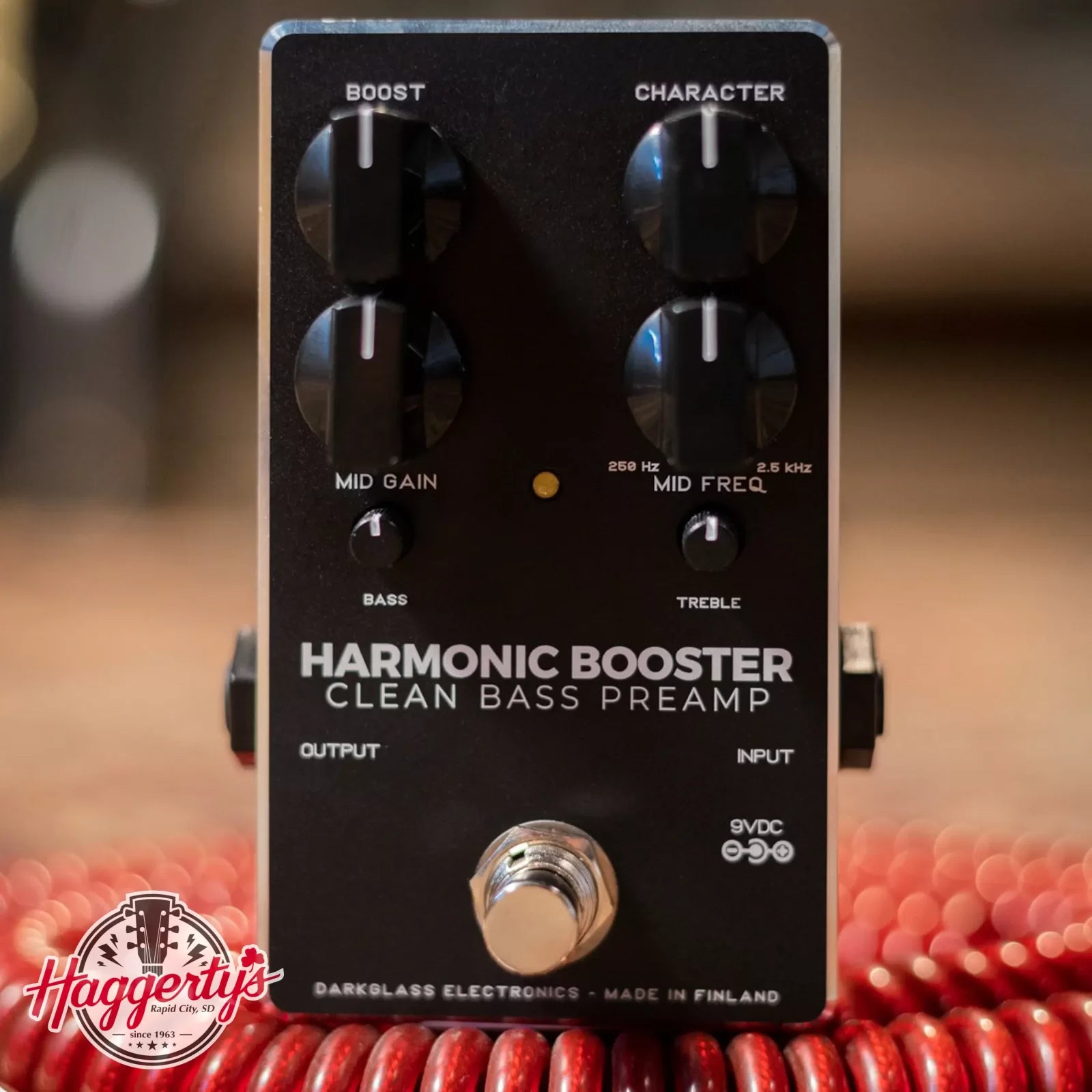 Darkglass Harmonic Booster Clean Bass Guitar Effects Preamp