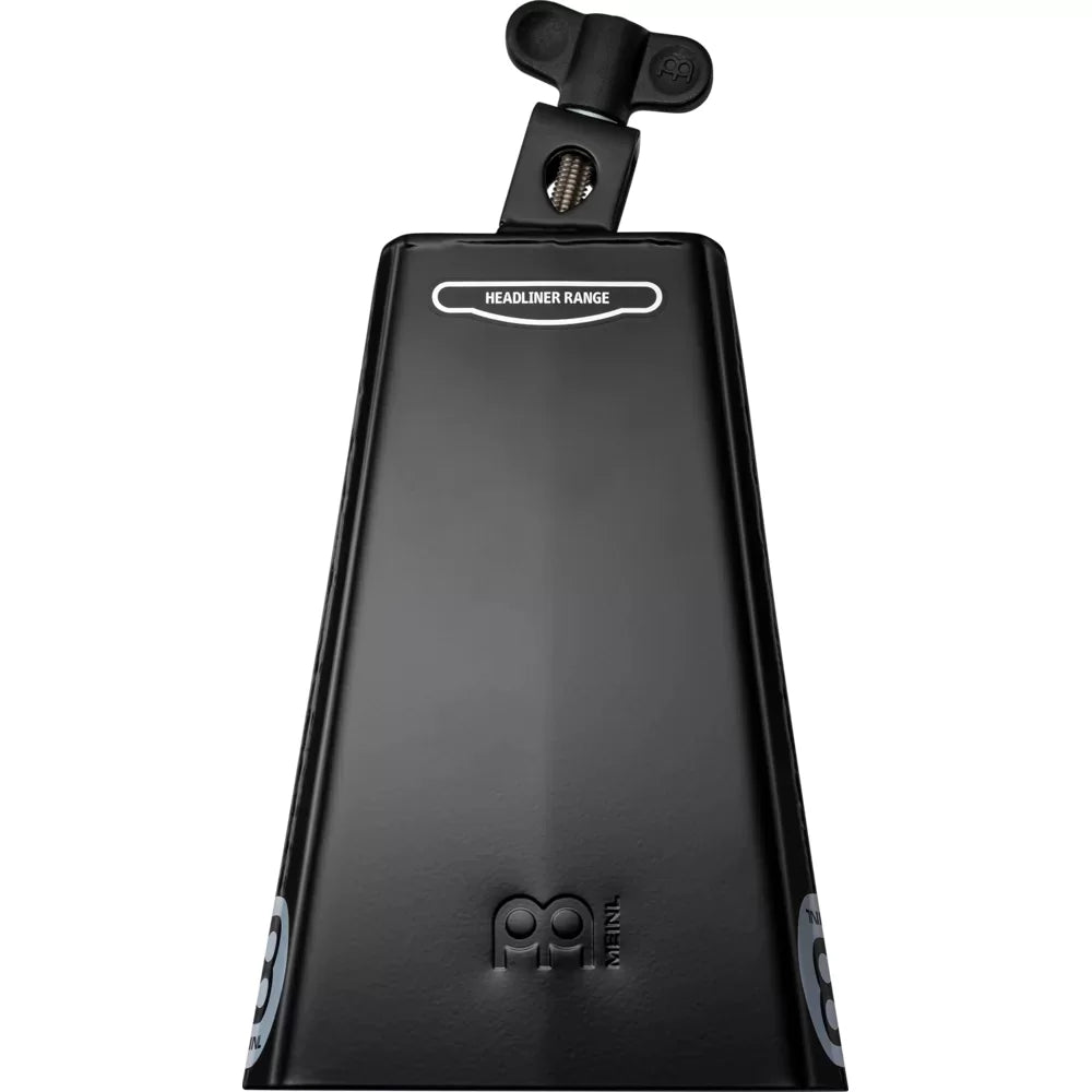 Meinl Percussion 8" Headliner® Series Cowbell, Black powder coated steel, Timbales Cowbell