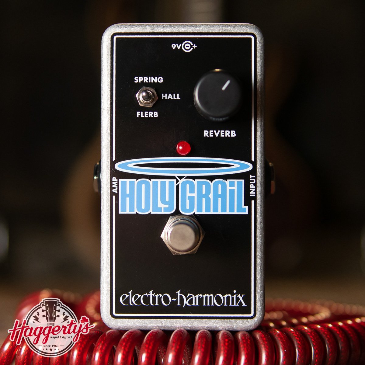 Electro-Harmonix Holy Grail Reverb Guitar Effects Pedal