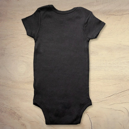 Haggerty's Black Onesie - 12 Months