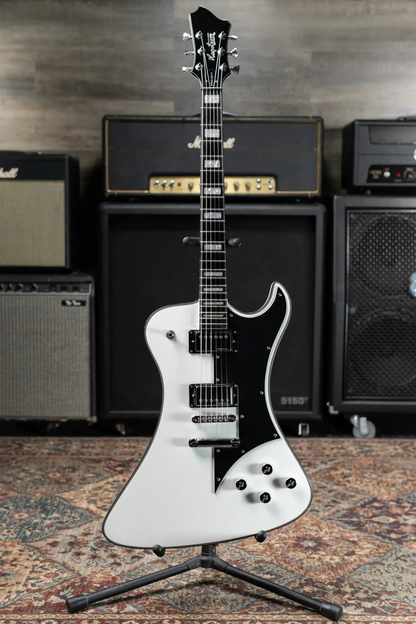 Hagstrom Fantomen Electric Guitar - White Gloss - Used