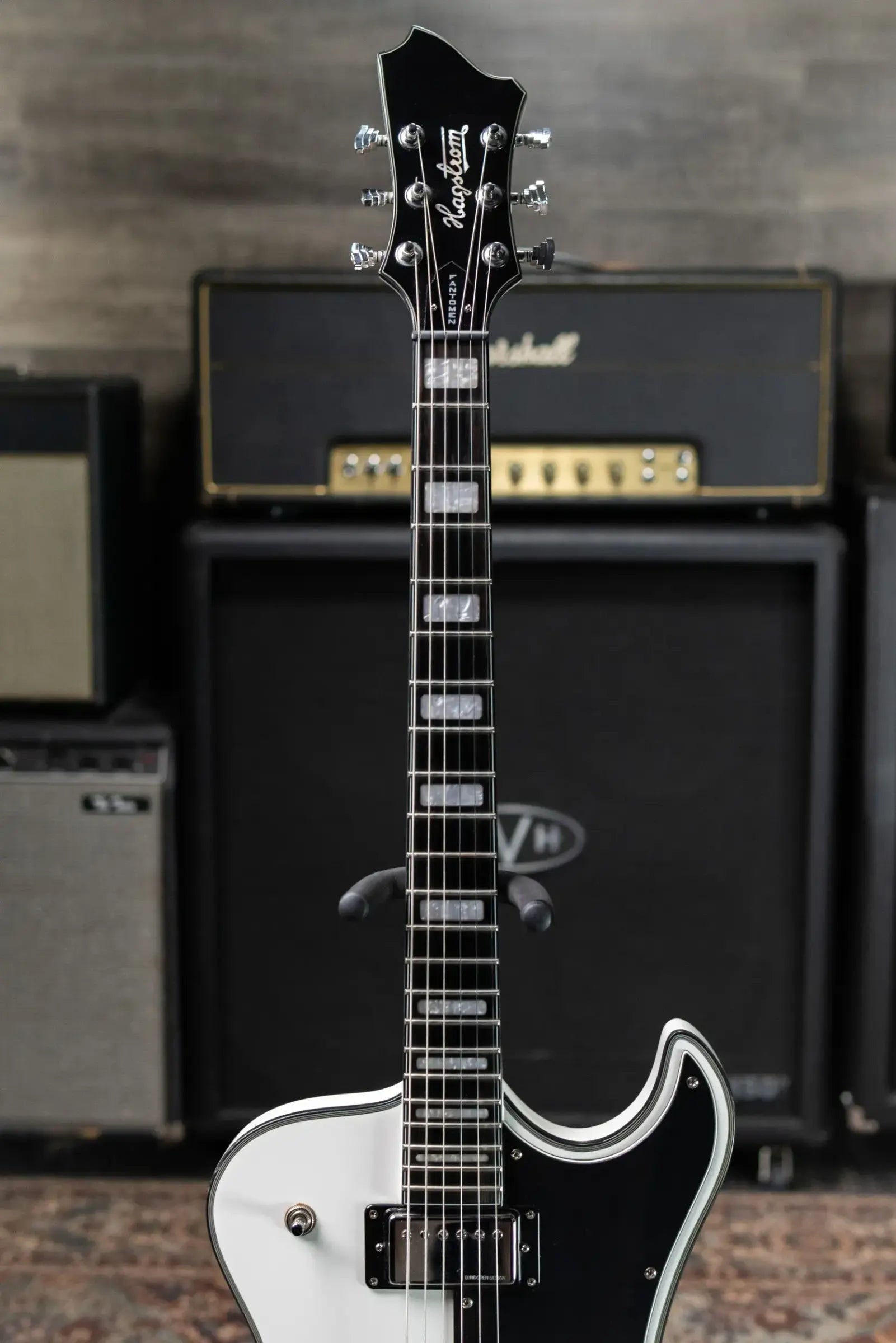Hagstrom Fantomen Electric Guitar - White Gloss - Used