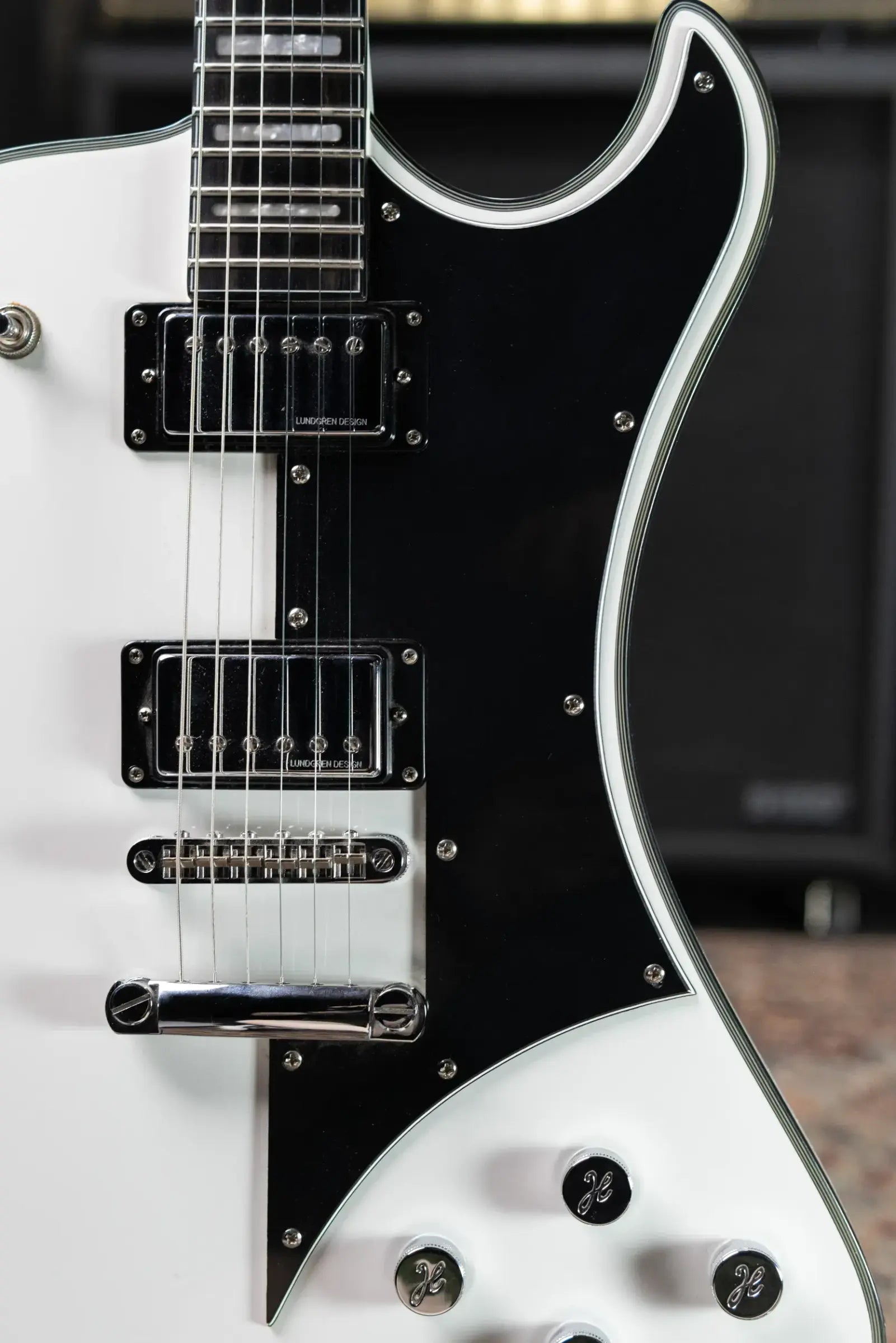 Hagstrom Fantomen Electric Guitar - White Gloss - Used