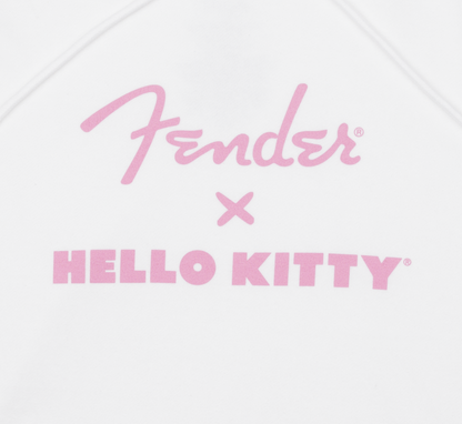 Hello Kitty Logo Hoodie White 3