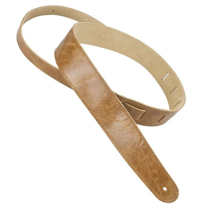 Henry Heller 2" Luxe Capri Leather Strap - Tan