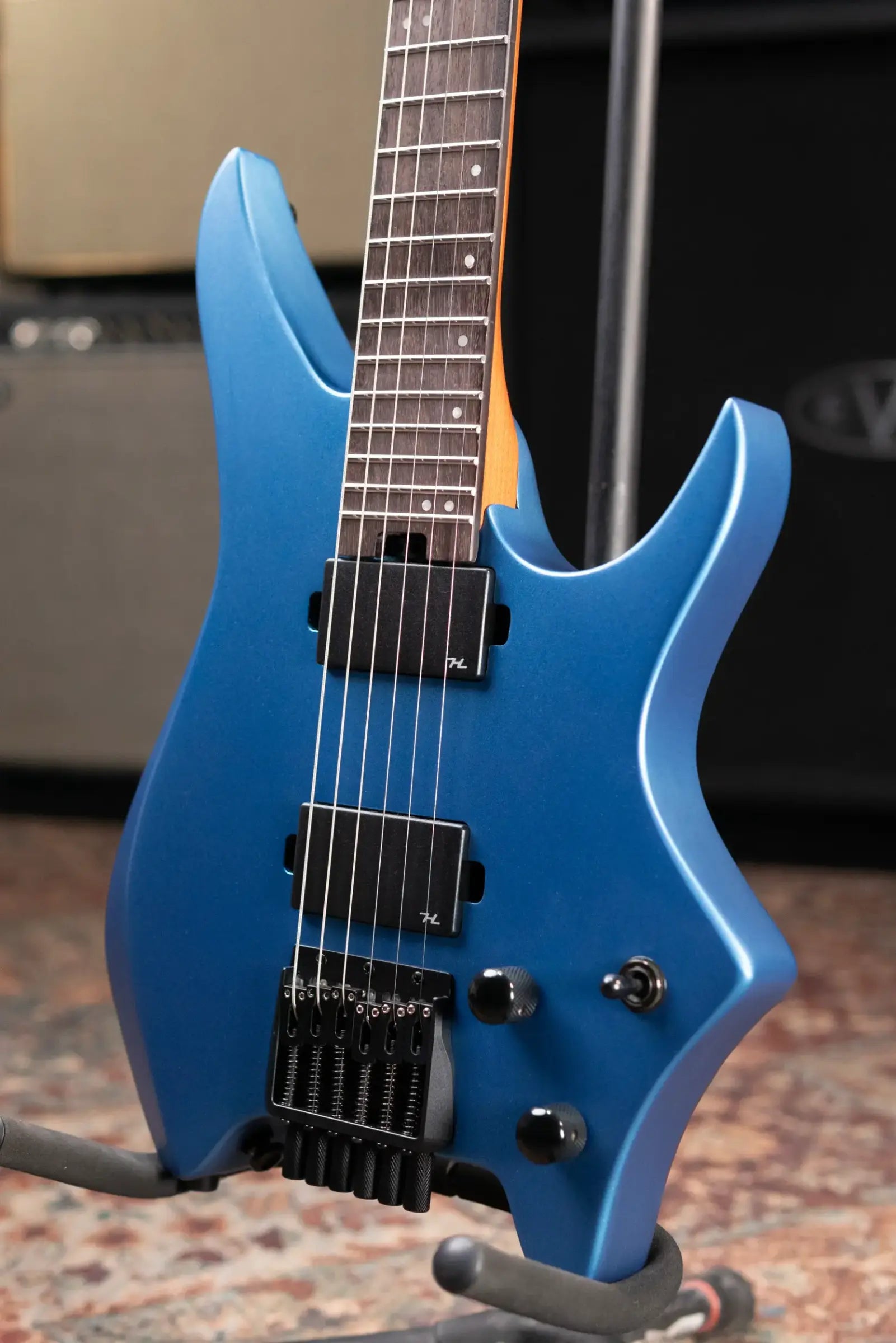 Hils NEXT HN3 Gen 2 Headless Guitar - Electric Blue with Gig Bag - Used