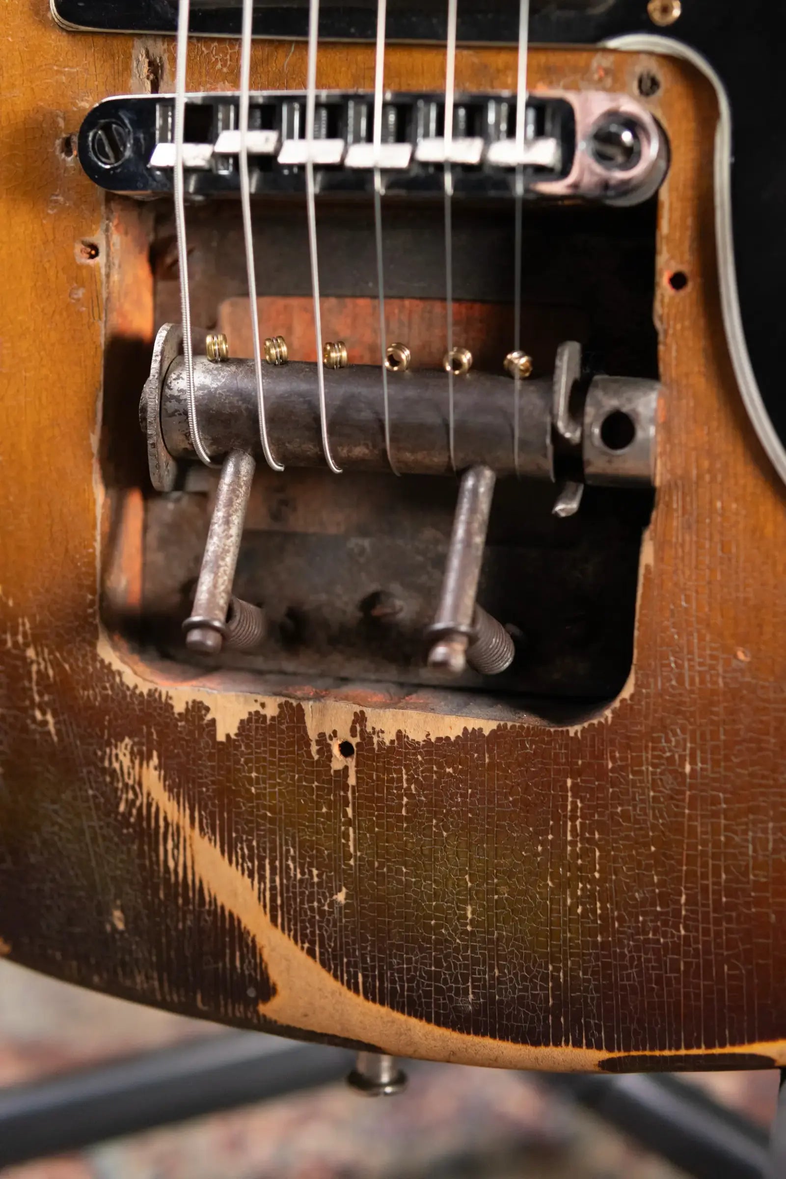 Hofner Rare Vintage 1960 V2 Solid Body Electric Guitar Sunburst with Hardshell Case - Used