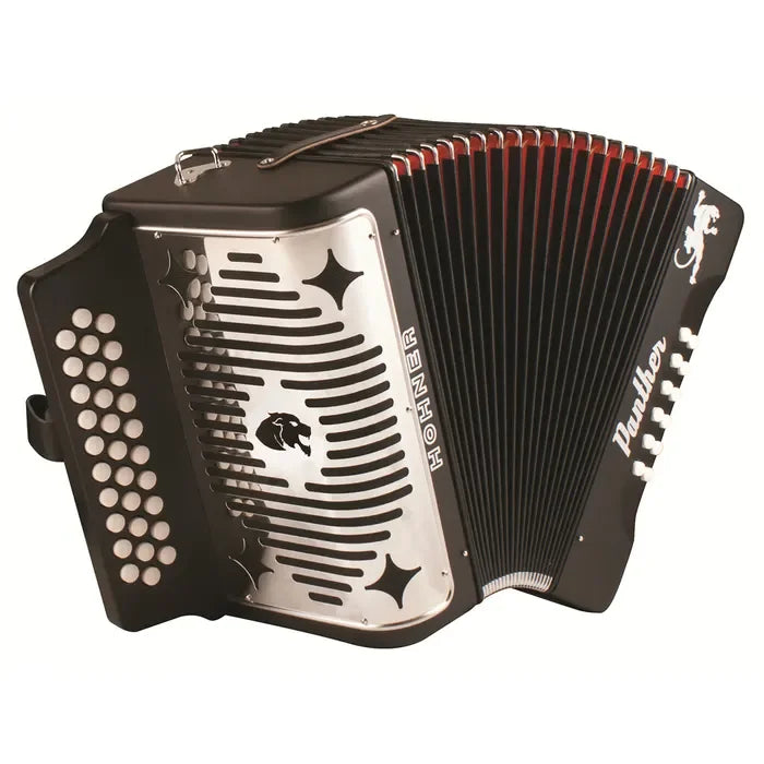 Hohner 3100GB Panther Diatonic Accordion GCF