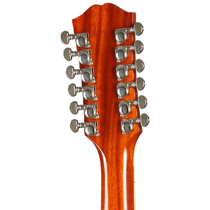 Epiphone Hummingbird 12-String All Solid Acoustic/Electric Guitar - Aged Cherry Sunburst Gloss