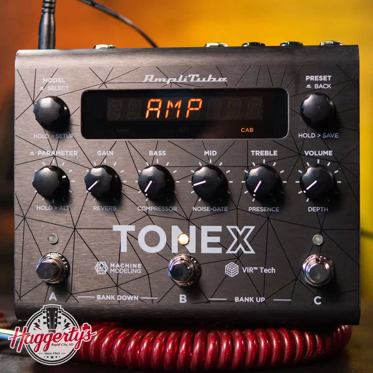 IK Multimedia Tonex Pedal haggertys 1