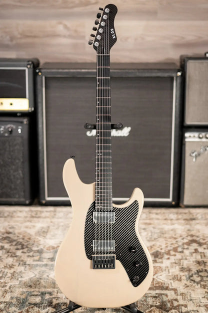 KLOS Custom Series Artemis 24 Fishman Electric Guitar - Feather with Locking Tuners and Gig Bag