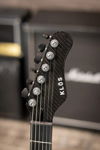 KLOS Custom Series Artemis 24 Fishman Electric Guitar - Feather with Locking Tuners and Gig Bag