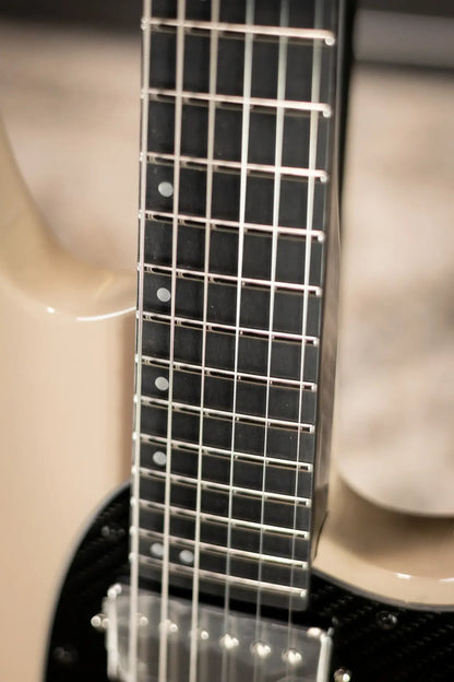 KLOS Custom Series Artemis 24 Fishman Electric Guitar - Feather with Locking Tuners and  Gig Bag