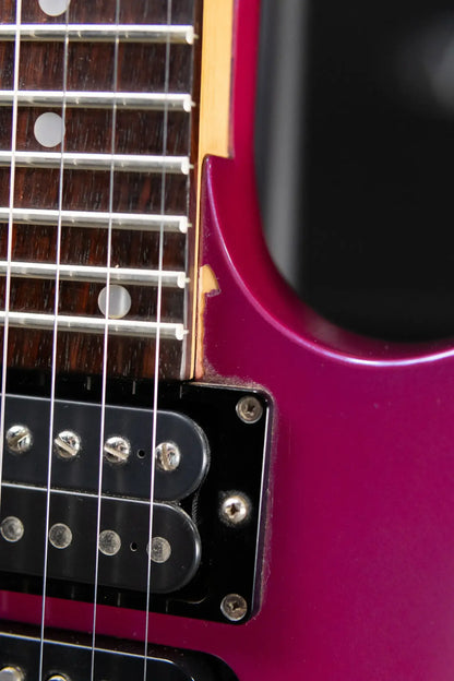 Ibanez 1991 RG570 Electric Guitar - Purple Neon with Hardshell Case - Used
