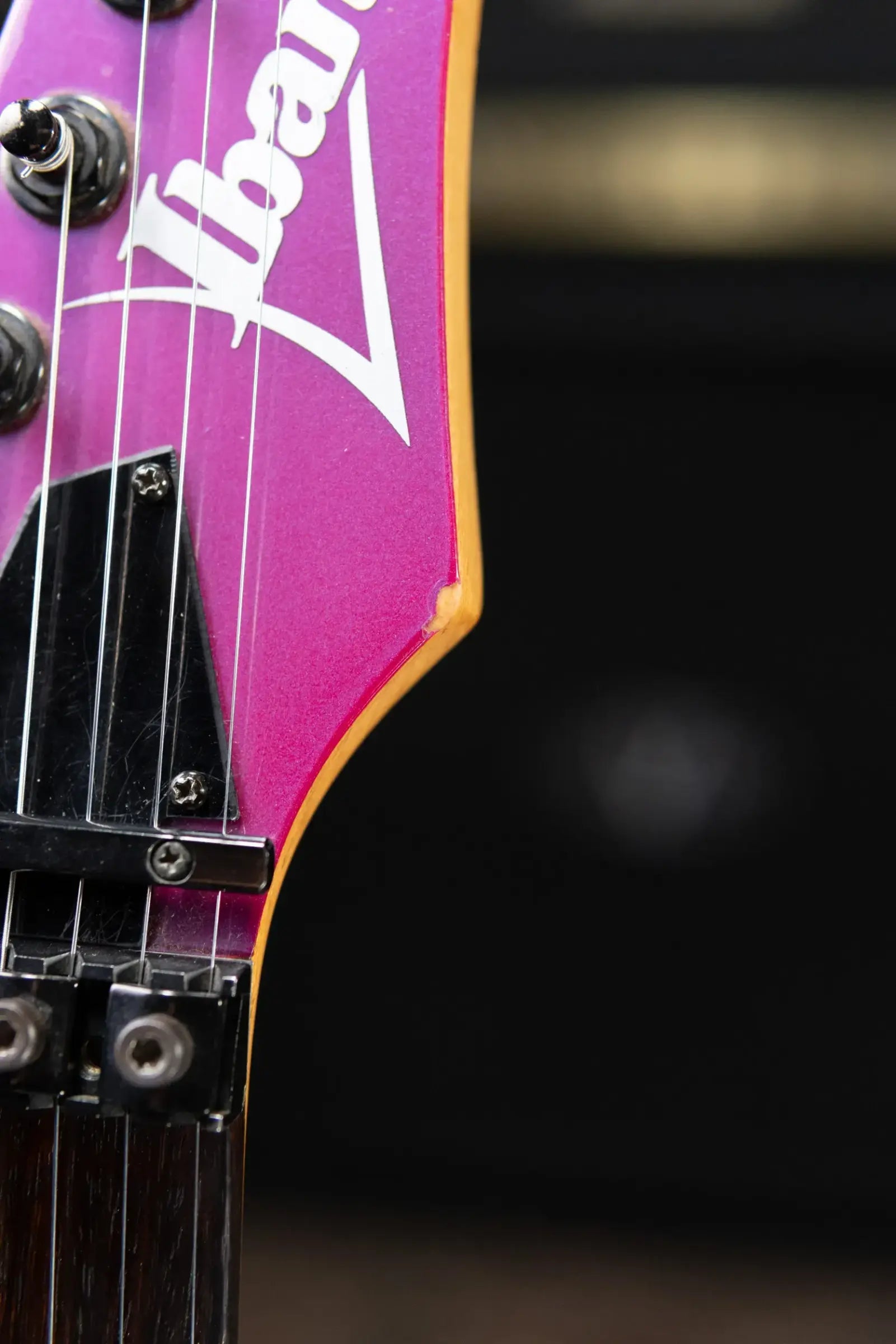 Ibanez 1991 RG570 Electric Guitar - Purple Neon with Hardshell Case - Used