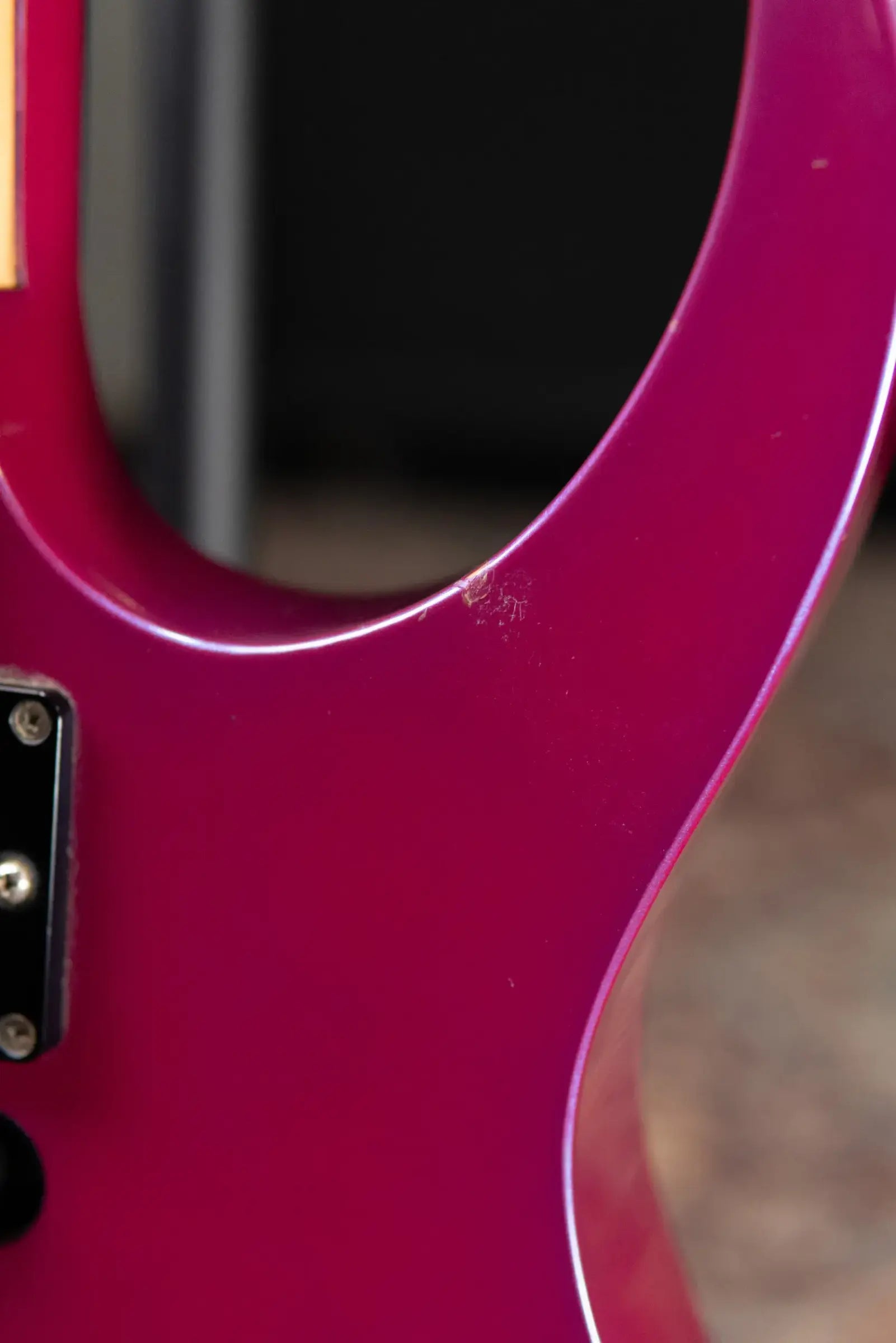 Ibanez 1991 RG570 Electric Guitar - Purple Neon with Hardshell Case - Used