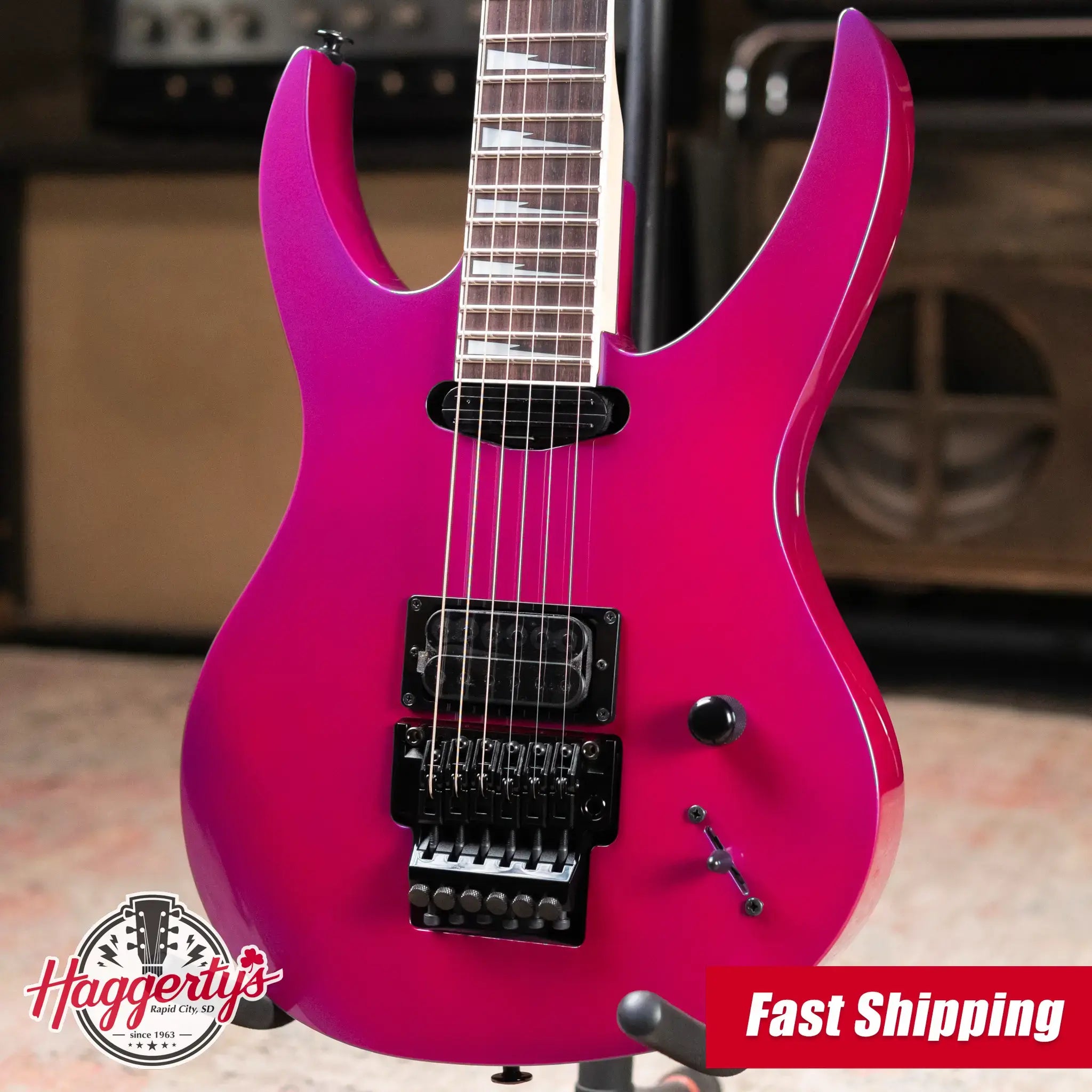 Ibanez 540PIII P Series Genesis Collection Electric Guitar - Purple Neon
