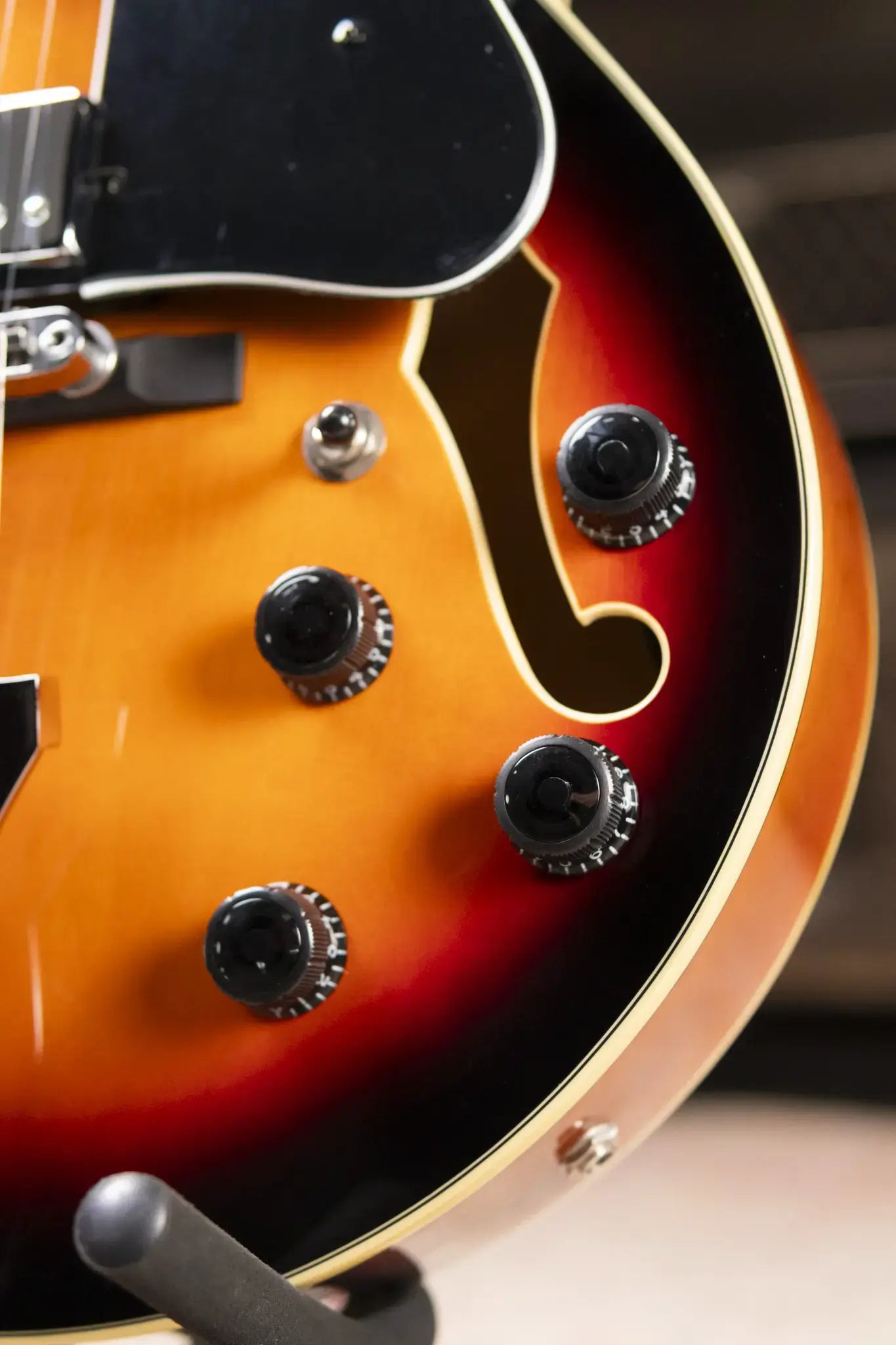 Ibanez AG75 Artcore Hollow Body Electric Guitar Brown Sunburst with Hardshell Case - Used