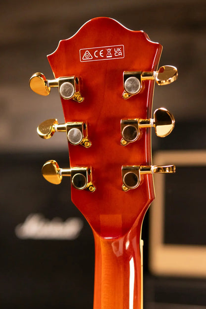 Ibanez AG95MGDA Artcore Expressionist Hollowbody Electric Guitar - Dark Amber