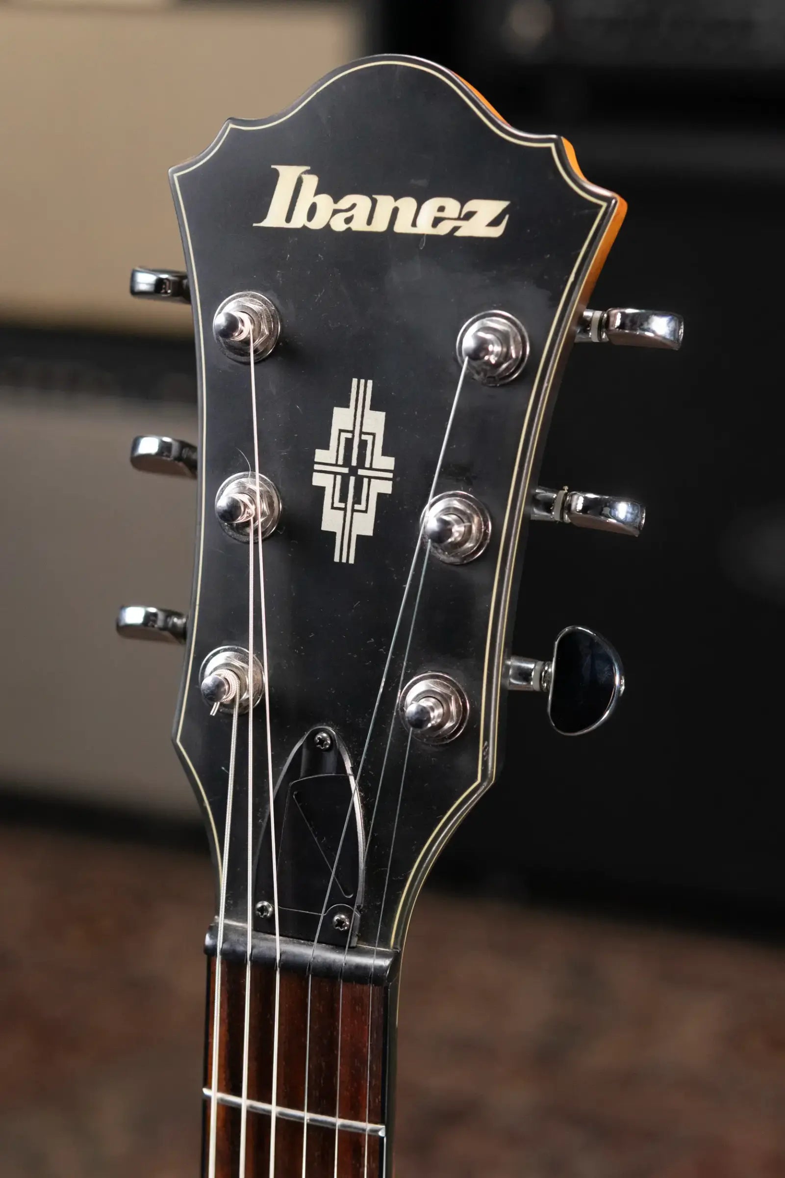 Ibanez AM73B Artcore Semi-Hollow Electric Guitar Tobacco Flat with Hardshell Case - Used