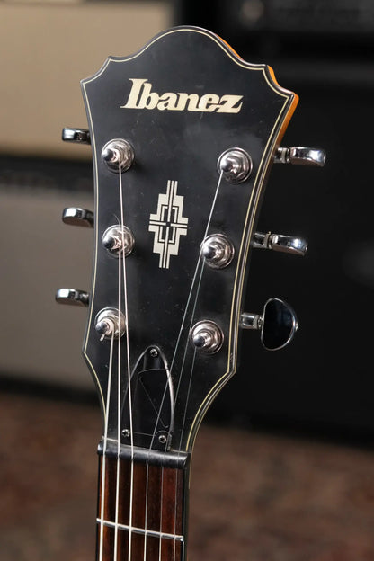 Ibanez AM73B Artcore Semi-Hollow Electric Guitar Tobacco Flat with Hardshell Case - Used